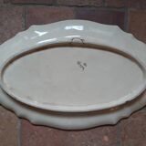 Plat Quimper, modèle perlé