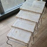 Mathieu Mategot nesting tables