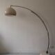 Adjustable arc floor lamp by harvey guzzini, 1970