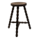 Vintage turned wood stool / plant stand / side table