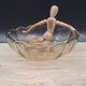 Amber salad bowl, Manage glass