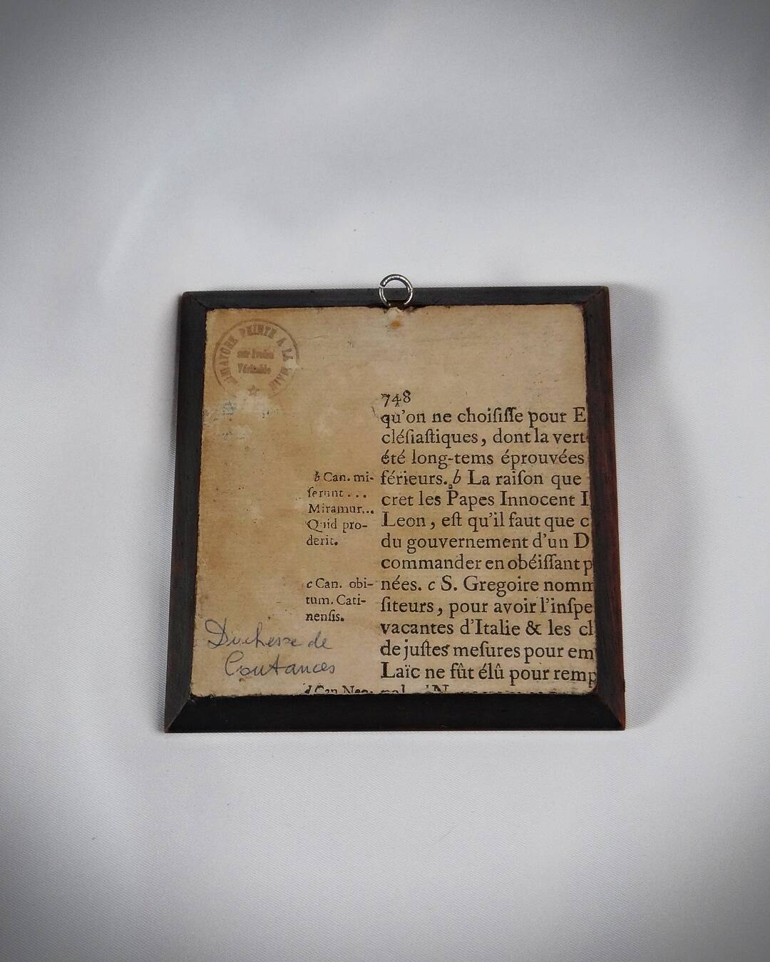 Miniature portrait Duchess of Coutances by Labille-Guiard hand painted