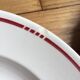 Ensemble de 9 Assiettes creuses Terre de fer Badonviller