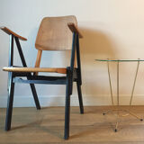 Lot of 6 modernist armchairs 1950 - 1960