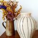 Brutalist ceramic vase