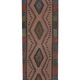 Vintage Turkish hallway rug 46x401 cm
