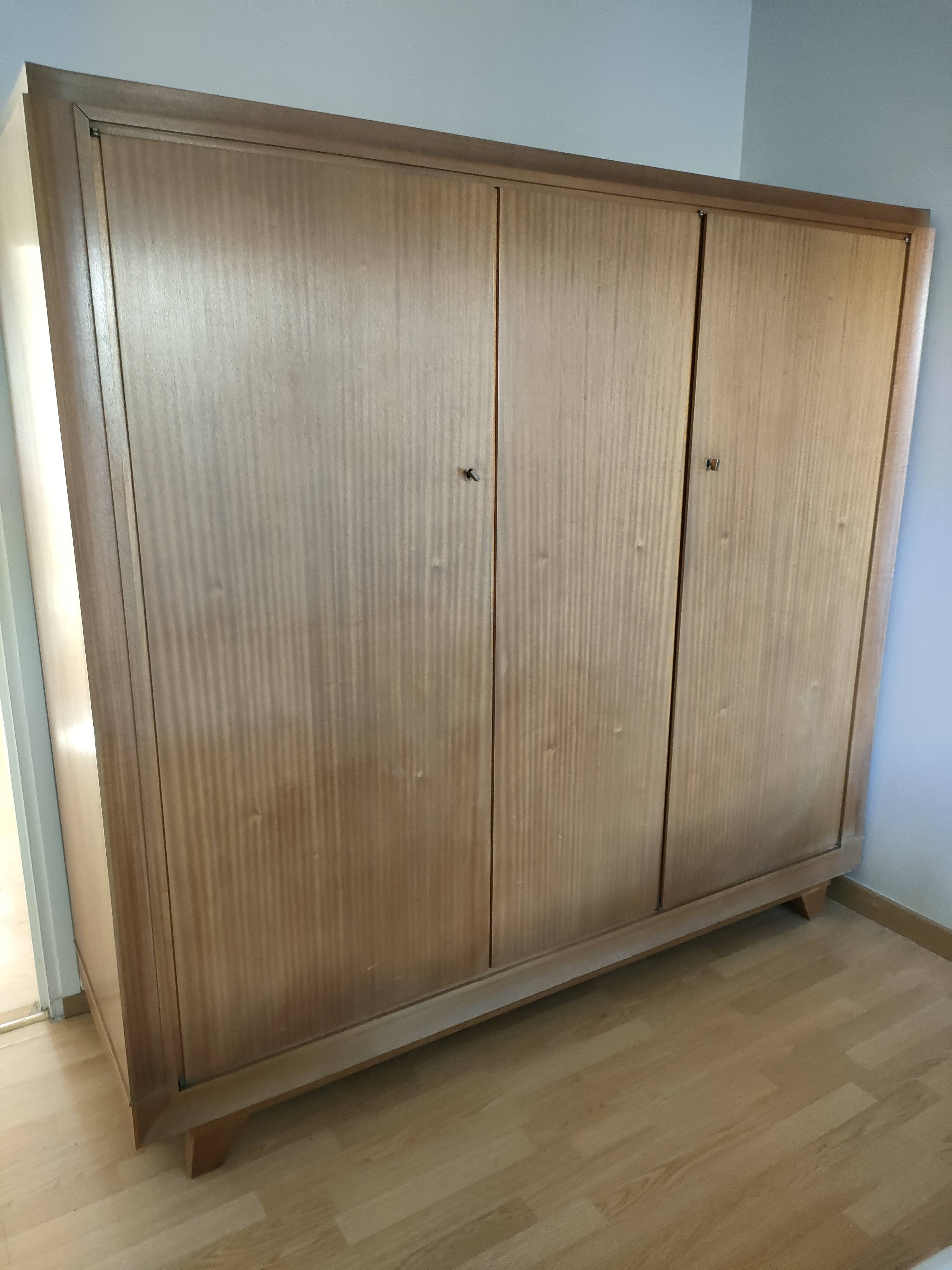 Vallin wardrobe and bedside table