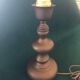 Pair of "lion's legs" lamps in brushed bronze vintage