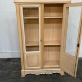 Patinated Louis-Philippe style showcase