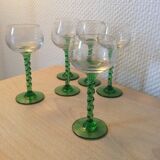Vintage glassware set