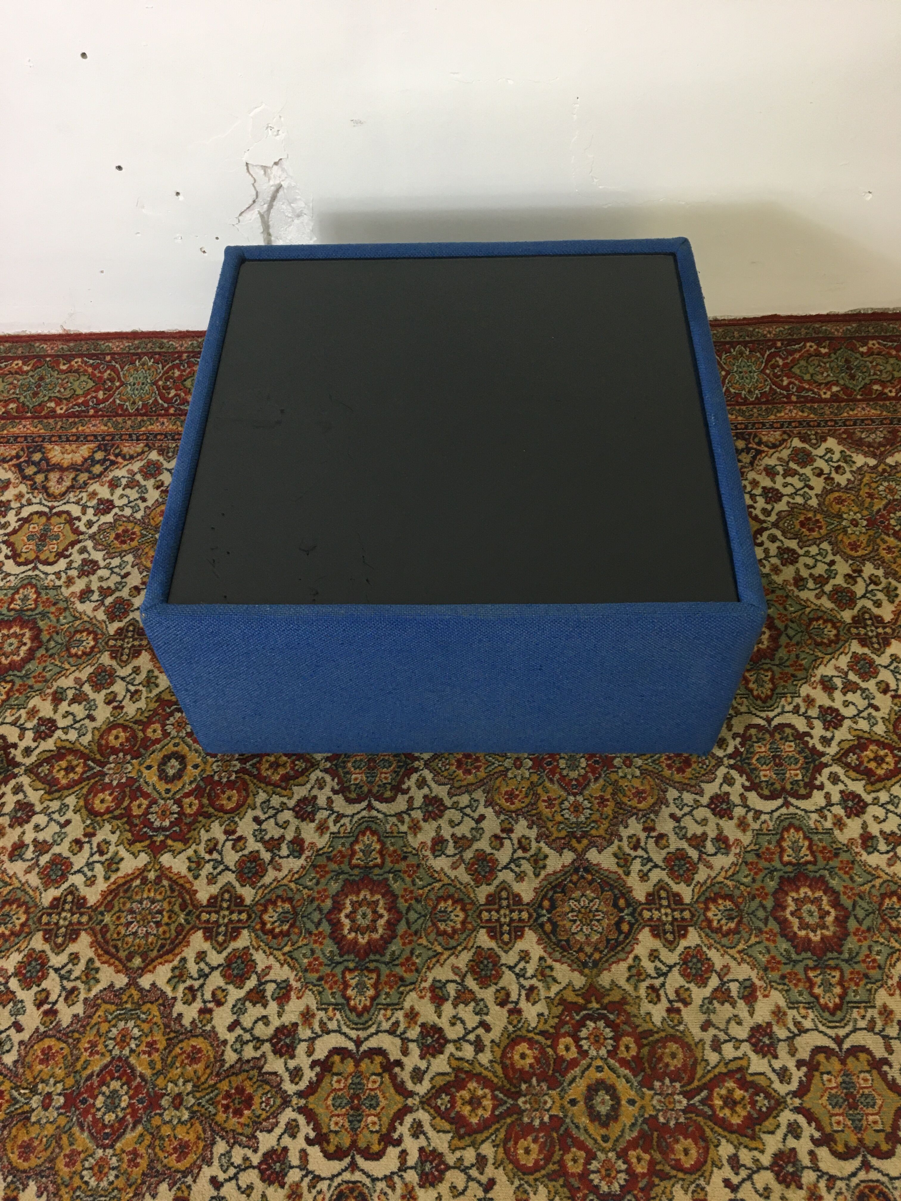 Smoked glass 60s coffee table