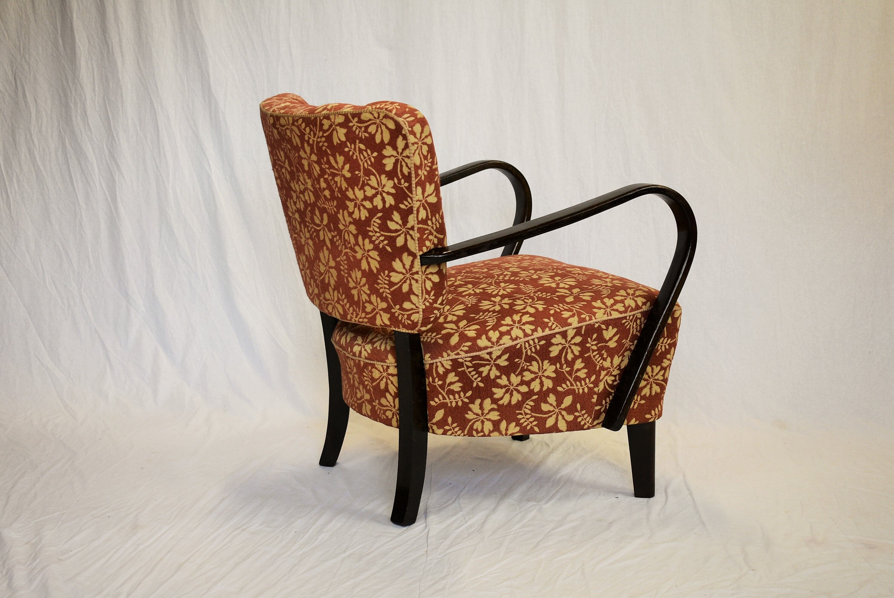 1950s J. Halabala Lounge Chair H-237
