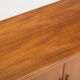 Danish teak sideboard with tambour doors, 1960s