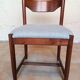 Lot de 6 chaises en teck Danemark 1960