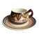 Art Deco cup and saucer P. Fouillen / Quimper