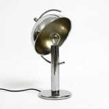 Large exceptional 1960s chrome table lamp by Gebrüder Cosack