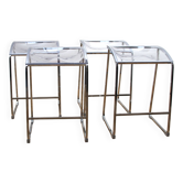 Suite of 4 Arod 500 armchairs, Pedrali