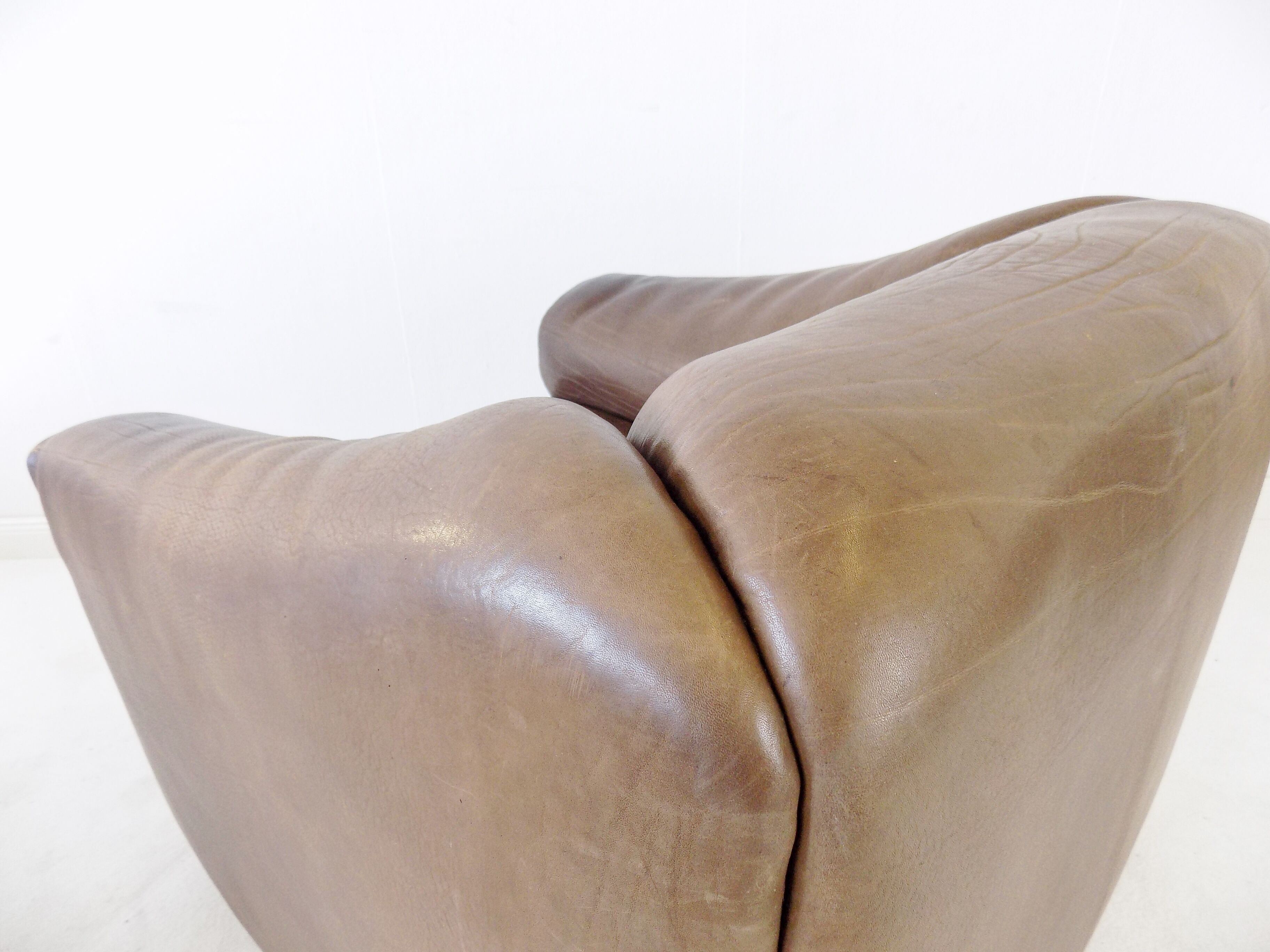 De Sede DS 47 brown leather armchair