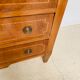 Old inlaid chest of drawers Louis XVI 3 drawers 19th