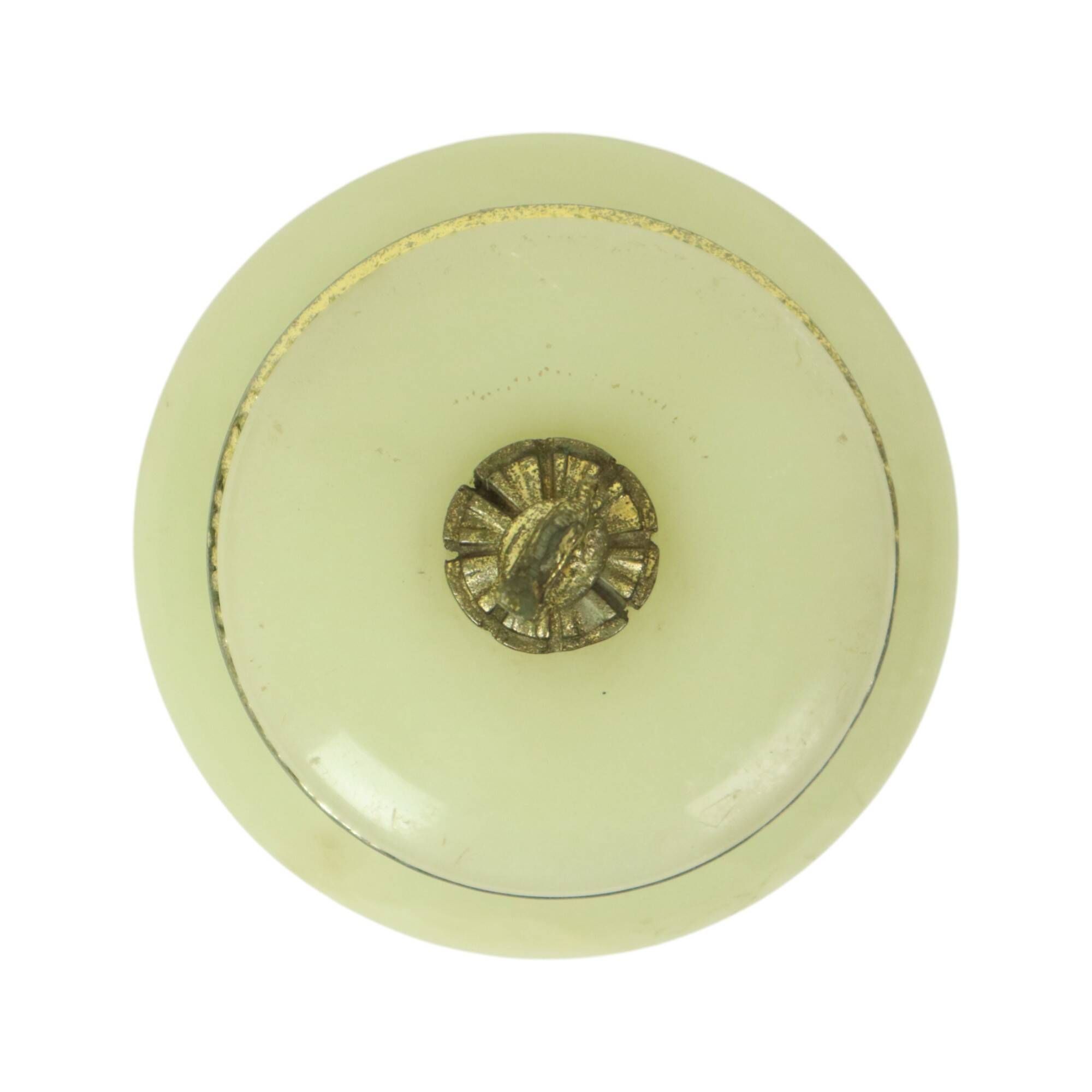Vintage Jewelry Box Trinket Box Italian Alabaster Natural Stone