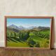 Tableau huile sur toile ancien