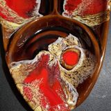 Vintage compartment plate Vallauris