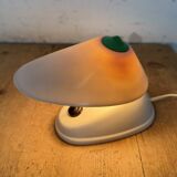 Vintage White Bakelite Table Lamp, 1950s