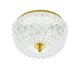 Mid-Century Bubble Glass Ceiling Light / Wall Light by H. Tynell, 1960s