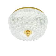Mid-Century Bubble Glass Ceiling Light / Wall Light by H. Tynell, 1960s