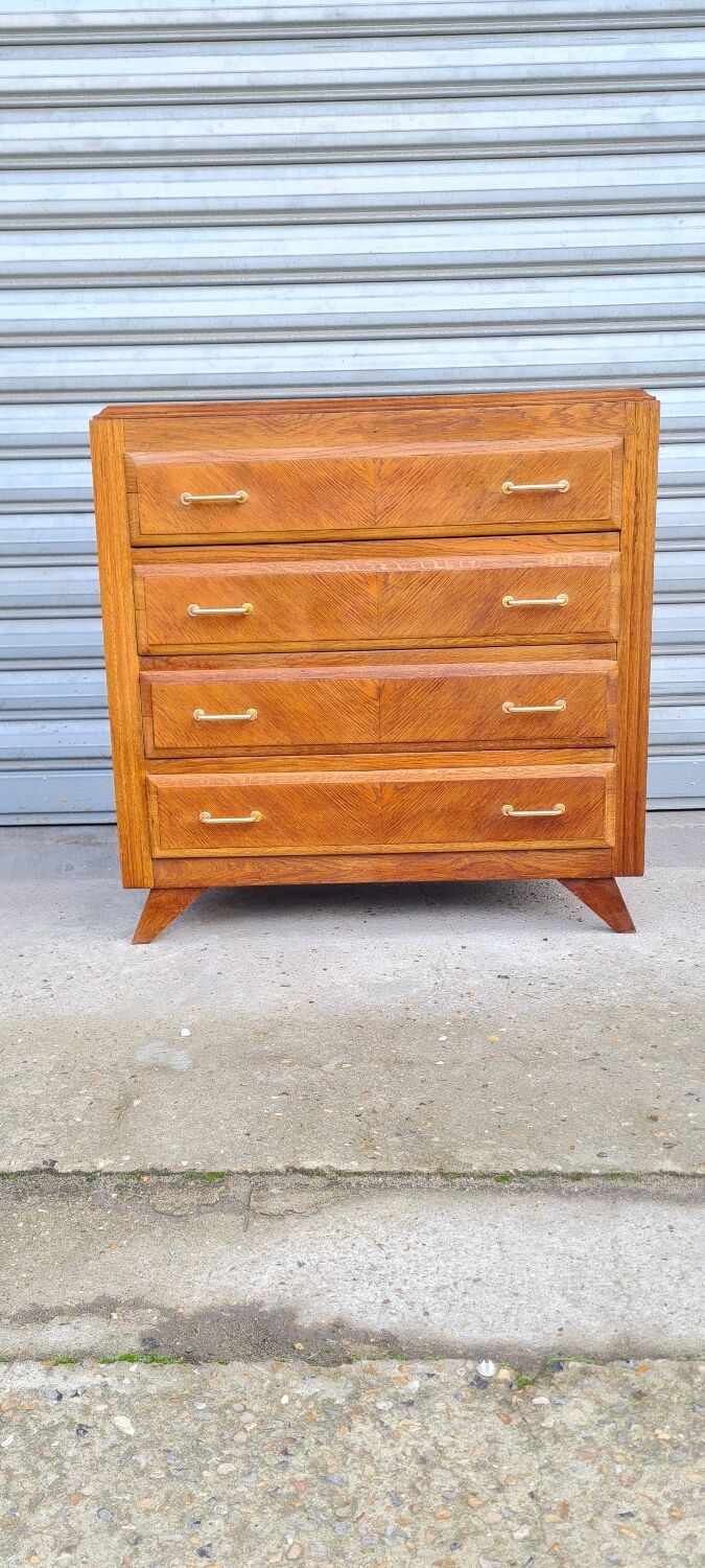 Compass feet chest of drawers 1960
