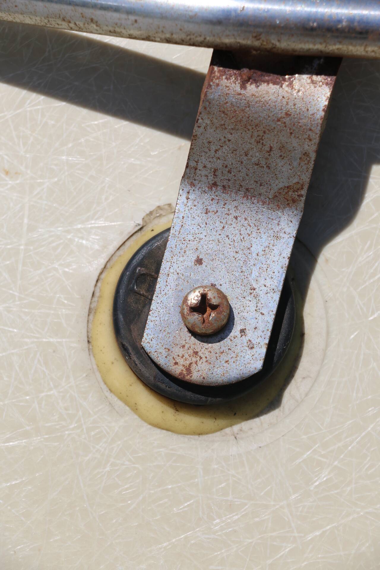 Eames cream shell chair Herman Miller