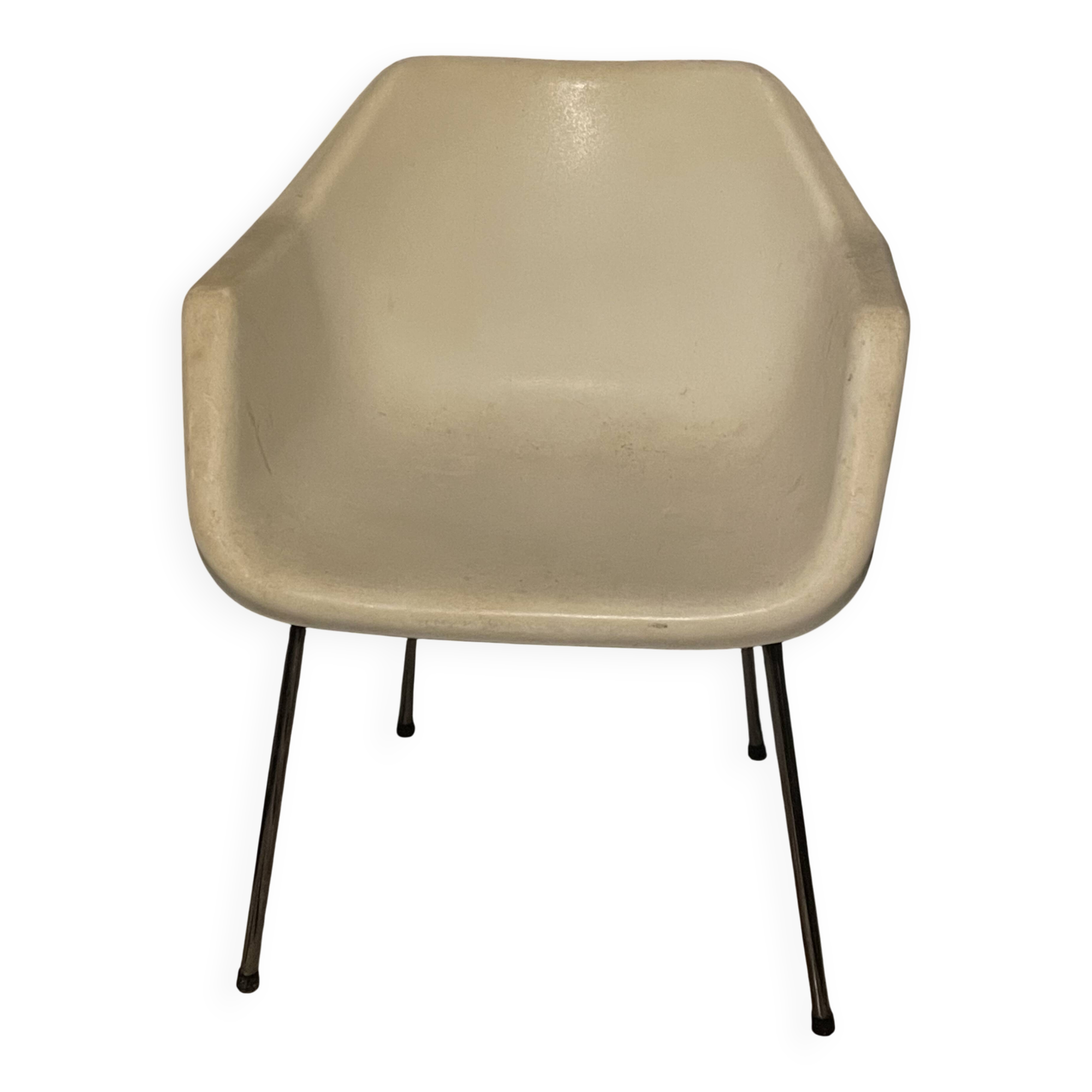 Chair / Plastic armchair White Robin Day