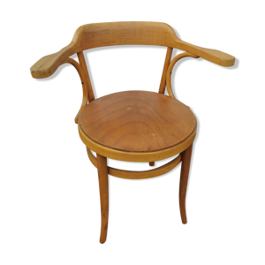 Chaise de bureau en bois