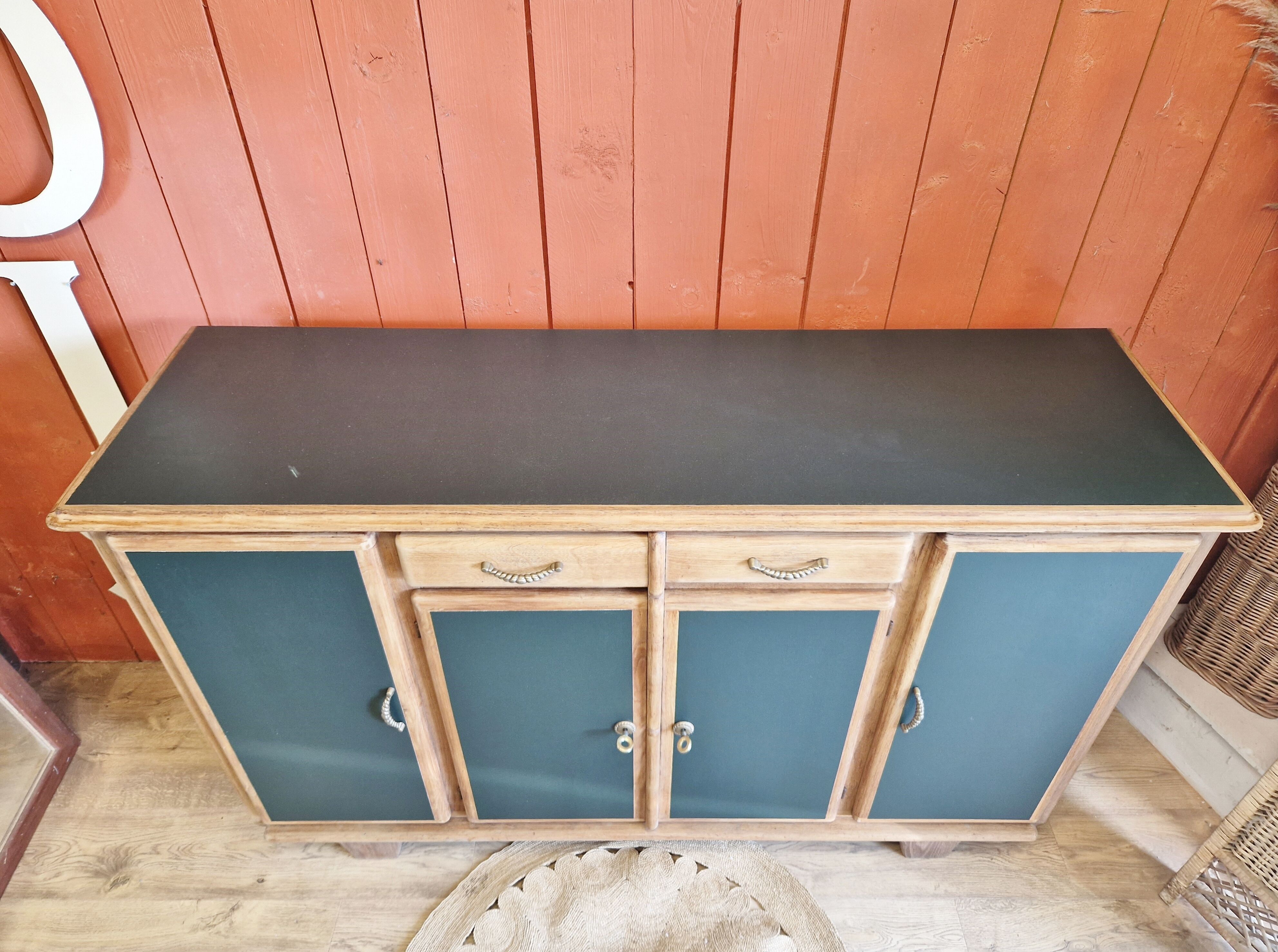 Mado furniture restyled in oak and canning