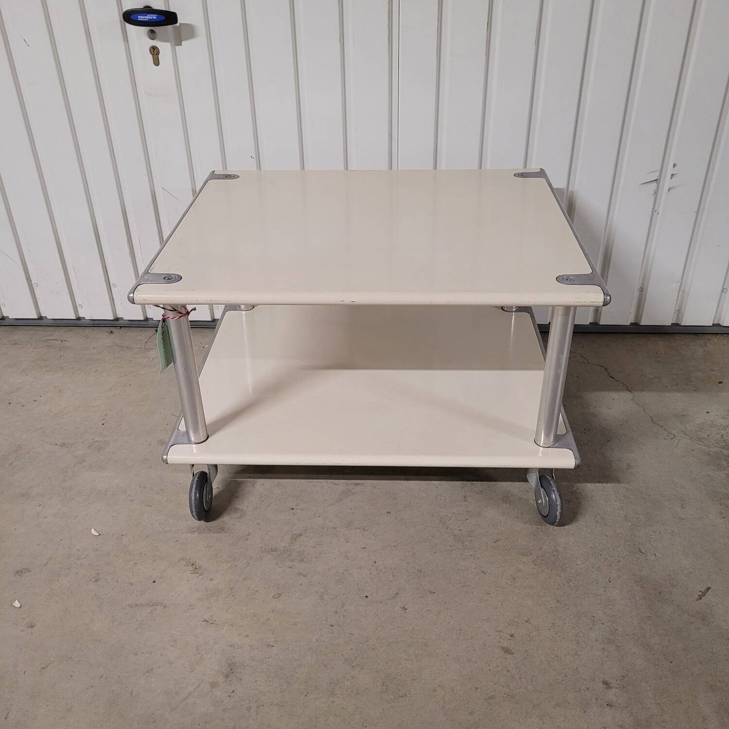 Coffee table on wheels