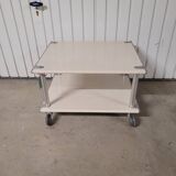 Coffee table on wheels