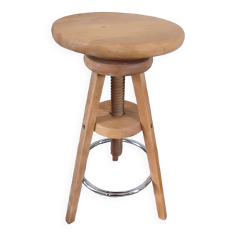 Tabouret d'architecte, d'horloger ou d'atelier de peintre