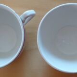 Pair of cups Sarreguemines