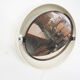 Space age plastic mirror with back light by Allibert, France 1970's