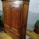 Louis XV oak cabinet