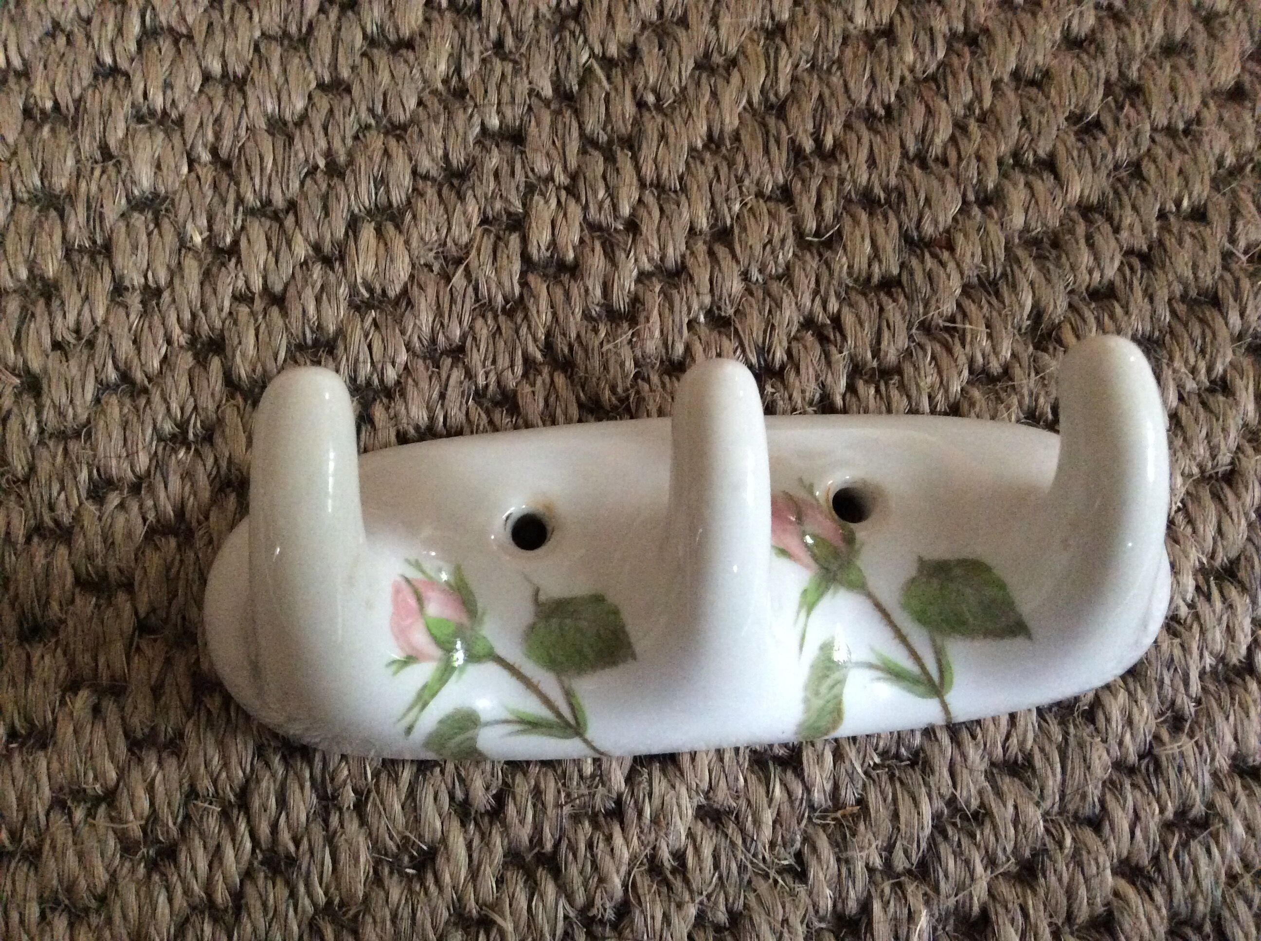 Set de patères et porte savon