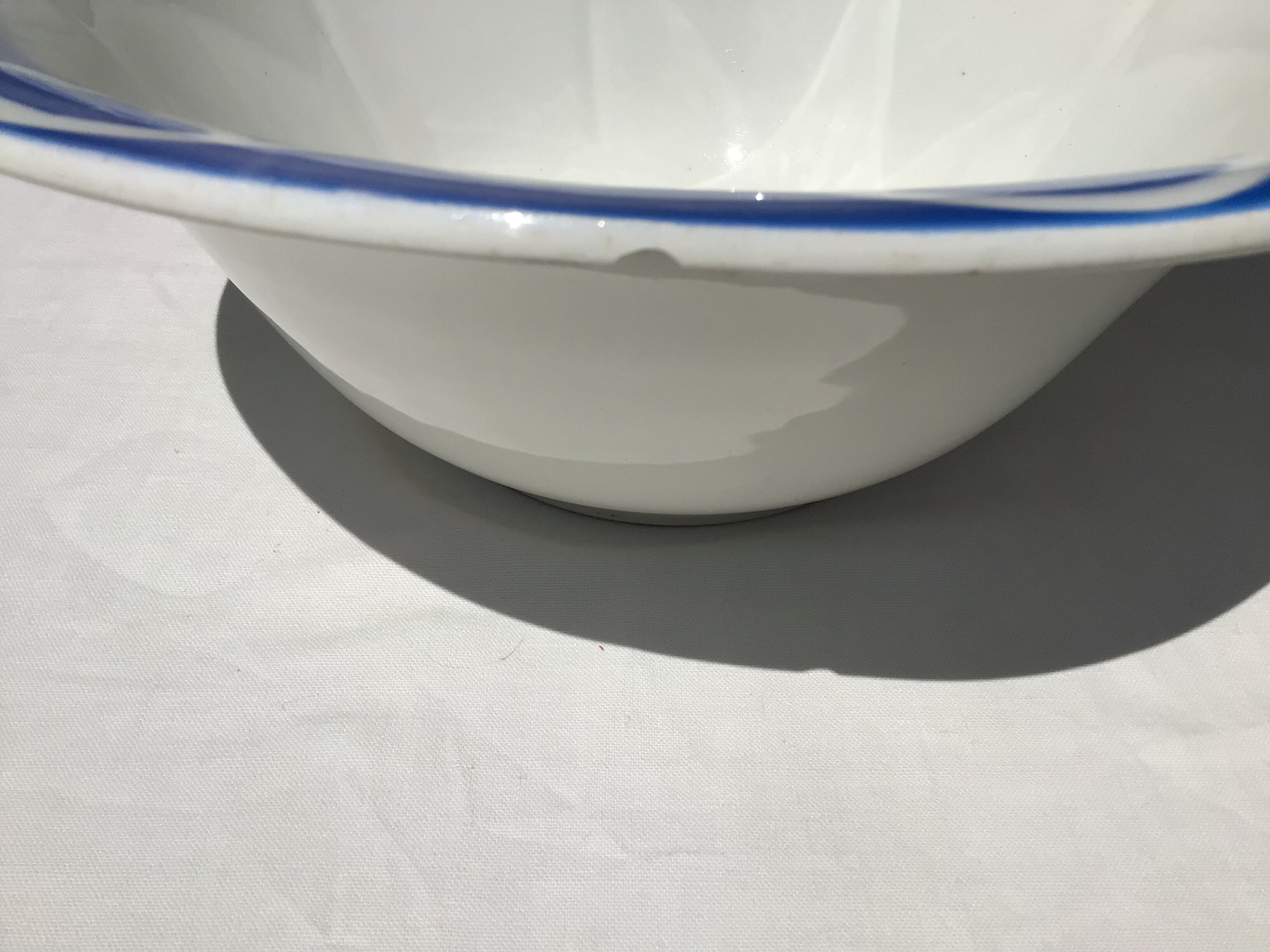 Digoin Odette salad bowl large capacity blue