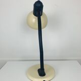 Vintage beige metal desk lamp