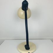 Lampe de bureau métal beige vintage