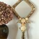 Miroir coquillages vintage