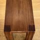 Handcrafted wooden bench