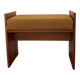 Wooden stool in minimalist style