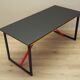 Acacia desk, Italian design, 1980s, production: Italy