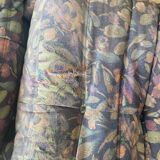 Shoe cabinet with its pouf by Michel Ducaroy for Ligne Roset.