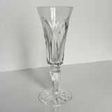 6 Saint-Louis Crystal Champagne Flutes | Camargue Model | 20th Century